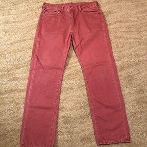 Levi 513 Salmon Chino Jeans